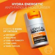 L'Oréal Men Expert Hydra Energetic Daily Anti-Fatigue Moisturising Lot...