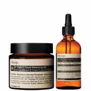 Aesop Lightweight Serum and Facial Balancing Gel Duo