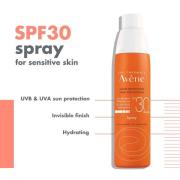 Avène High Protection Spray Sun Cream SPF30 200ml