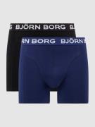 Björn Borg Perfect Fit Trunks im 2er-Pack in Black, Größe S