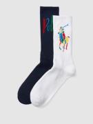 Polo Ralph Lauren Underwear Socken mit kontrastivem Brand-Print im 2er...