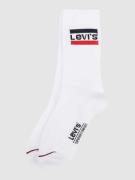 Levi's® Socken mit Label-Detail im 2er-Pack in Weiss, Größe 39/42