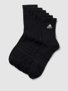 ADIDAS SPORTSWEAR Socken mit Label-Print im 6er-Pack in Black, Größe S