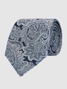 Willen Krawatte aus Seide (7 cm) in Mittelgrau, Größe One Size