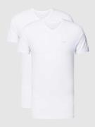 JOOP! Collection Unterhemd mit V-Ausschnitt in Weiss, Größe S