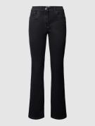 Zerres Coloured Straight Fit Jeans Modell GINA in Black, Größe 18