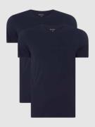 MCNEAL T-Shirt aus Baumwolle im 2er-Pack in Marine, Größe S