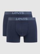 Levi's® Trunks mit Stretch-Anteil im 2er-Pack in Jeansblau Melange, Gr...