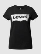 Levi's® T-Shirt mit Logo in Black, Größe XS