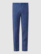 Wilvorst Slim Fit Anzughose aus Wolle in Blau, Größe 48