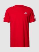 ADIDAS SPORTSWEAR T-Shirt mit labeltypischen Streifen Modell 'SCARLE E...