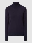 s.Oliver RED LABEL Rollkragenpullover aus Viskosemischung in Marine, G...