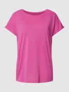 Christian Berg Woman T-Shirt mit überschnittenen Schultern in Fuchsia,...