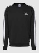 ADIDAS SPORTSWEAR Sweatshirt mit labeltypischen Galonstreifen in Black...