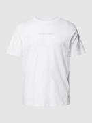 Jack & Jones Premium T-Shirt mit Label-Print Modell 'LAPALM' in Weiss,...