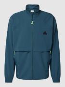 ADIDAS SPORTSWEAR Jacke im Colour-Blocking-Design in Petrol, Größe L