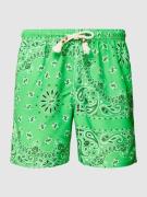 MC2 Saint Barth Badehose mit Allover-Print Modell 'CAPRESE' in Gruen, ...