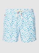 MC2 Saint Barth Badehose mit Label-Patch Modell 'LIGHTNING' in Weiss, ...