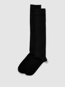 s.Oliver RED LABEL Socken mit hohem Schaft im 2er-Pack in Black, Größe...