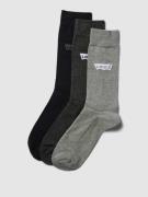 Levi's® Socken mit Label-Details im 3er-Pack in Mittelgrau Melange, Gr...