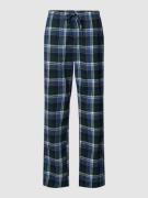 Christian Berg Men Pyjama-Hose mit elastischem Bund in Dunkelgruen, Gr...