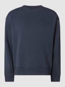 REVIEW Basic Sweatshirt in Dunkelblau, Größe S