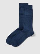 Levi's® Socken mit gerippten Abschlüssen in Jeansblau, Größe 39/42