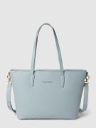 VALENTINO BAGS Shopper mit Label-Detail Modell 'ZERO' in Bleu, Größe O...