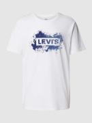 Levi's® T-Shirt mit Logo-Motiv-Print in Weiss, Größe M
