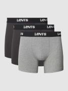 Levi's® Boxershorts mit elastischem Logo-Bund im 2er-Pack in Anthrazit...