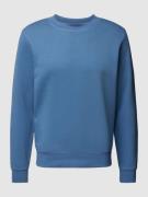 MCNEAL Sweatshirt mit gerippten Abschlüssen in Rauchblau, Größe L