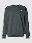 ADIDAS SPORTSWEAR Sweatshirt mit Label-Stitching in Anthrazit, Größe S