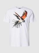 Antony Morato T-Shirt mit Motiv-Print in Offwhite, Größe M