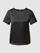 Weekend Max Mara T-Shirt in schimmerndem Design Modell 'TORRES' in Bla...