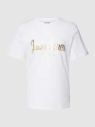 Jack & Jones Premium T-Shirt aus Baumwolle mit Label-Print - Exklusiv ...