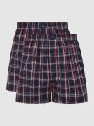 Götzburg Wäsche Boxershorts aus Baumwolle im 2er-Pack in Dunkelblau, G...