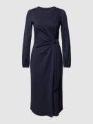 Weekend Max Mara Kleid mit 3/4-Arm und unifarbenem Design in Marine, G...