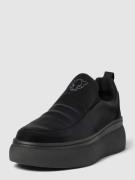 Marc Cain Bags & Shoes Plateau-Sneaker mit Motiv-Stitching in Black, G...