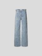 Iro Relaxed Fit Jeans mit Strukturmuster in Eisblau, Größe 32