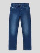 s.Oliver RED LABEL Comfort Fit Jeans im 5-Pocket-Design in Blau, Größe...