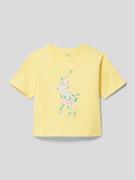 Polo Ralph Lauren Kids T-Shirt mit Label-Stitching in Hellgelb, Größe ...