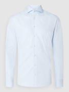 Profuomo Regular Fit Business-Hemd aus Twill in Bleu, Größe 38