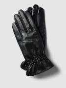 Weikert-Handschuhe Handschuhe mit elastischem Einsatz in Black, Größe ...