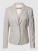 Christian Berg Woman Selection Blazer mit Glencheck-Muster in Hellgrau...