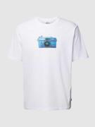 Levi's® T-Shirt mit Motiv-Print in Weiss, Größe S