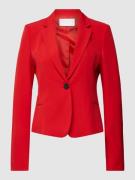 Jake*s Collection Blazer in unifarbenem Design in Rot, Größe 46