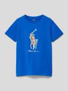 Polo Ralph Lauren Kids T-Shirt mit Logo-Print in Royal, Größe 92