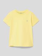 Polo Ralph Lauren Teens T-Shirt mit Logo-Stitching in Hellgelb, Größe ...