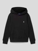 Polo Ralph Lauren Teens Hoodie mit Logo-Stitching in Black, Größe 140
