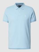 MCNEAL Poloshirt mit Label-Stitching in Bleu, Größe S